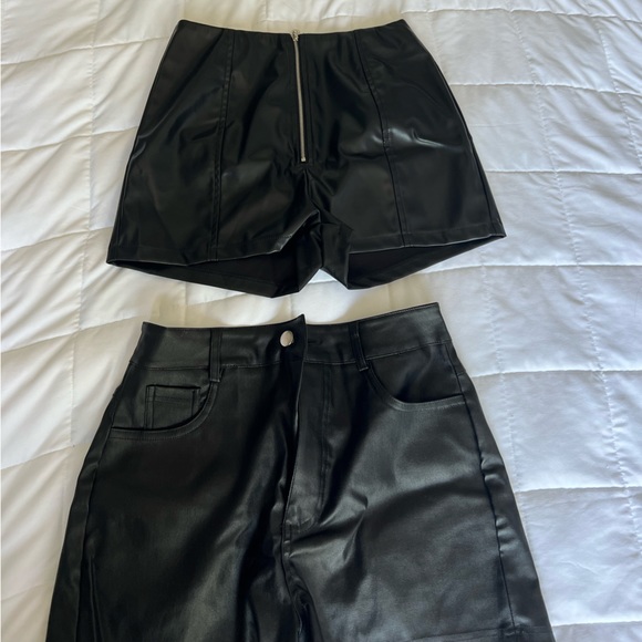 Black leather shorts (was for Taylor Swift Eras Tour) - Picture 5 of 6